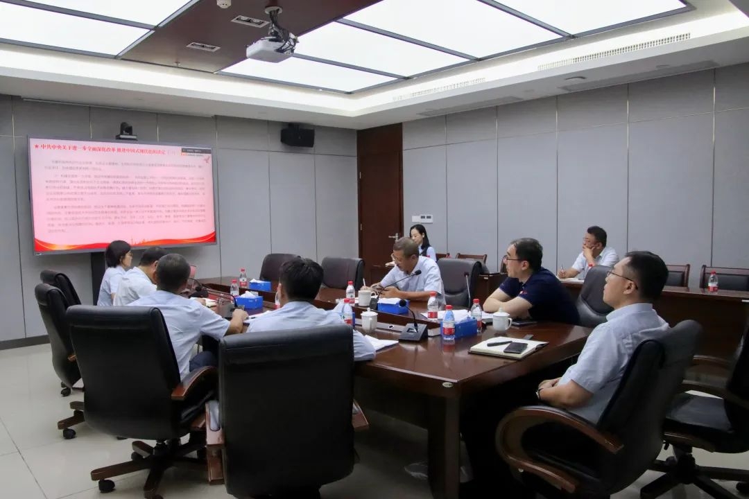 海南礦業(yè)傳達(dá)學(xué)習(xí)貫徹黨的二十屆三中全會精神