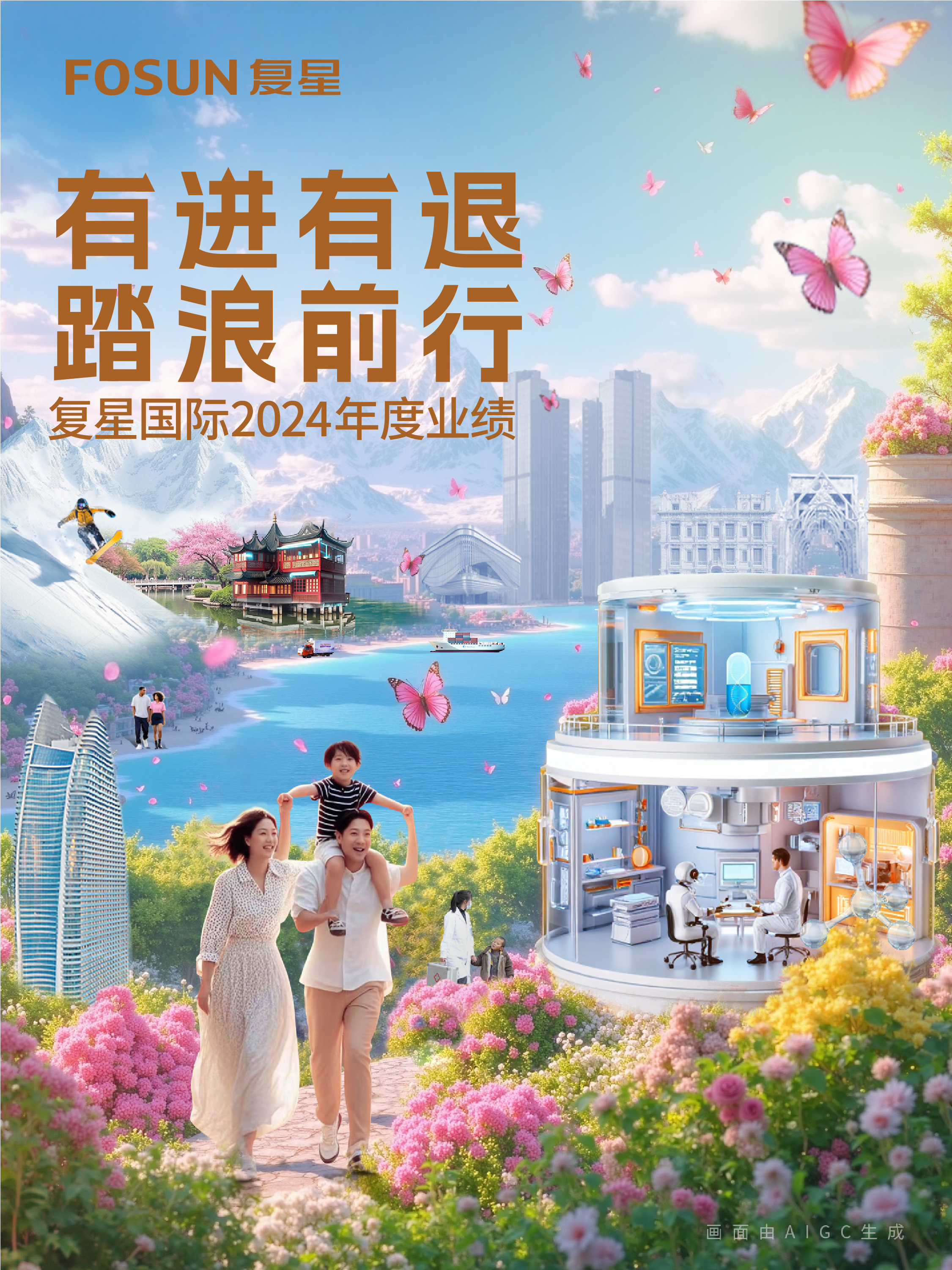 復(fù)星國際發(fā)布2024年業(yè)績：總收入人民幣1921.4億元，產(chǎn)業(yè)運(yùn)營利潤人民幣49億元，整體經(jīng)營面穩(wěn)健